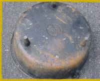 dutch oven with rust
